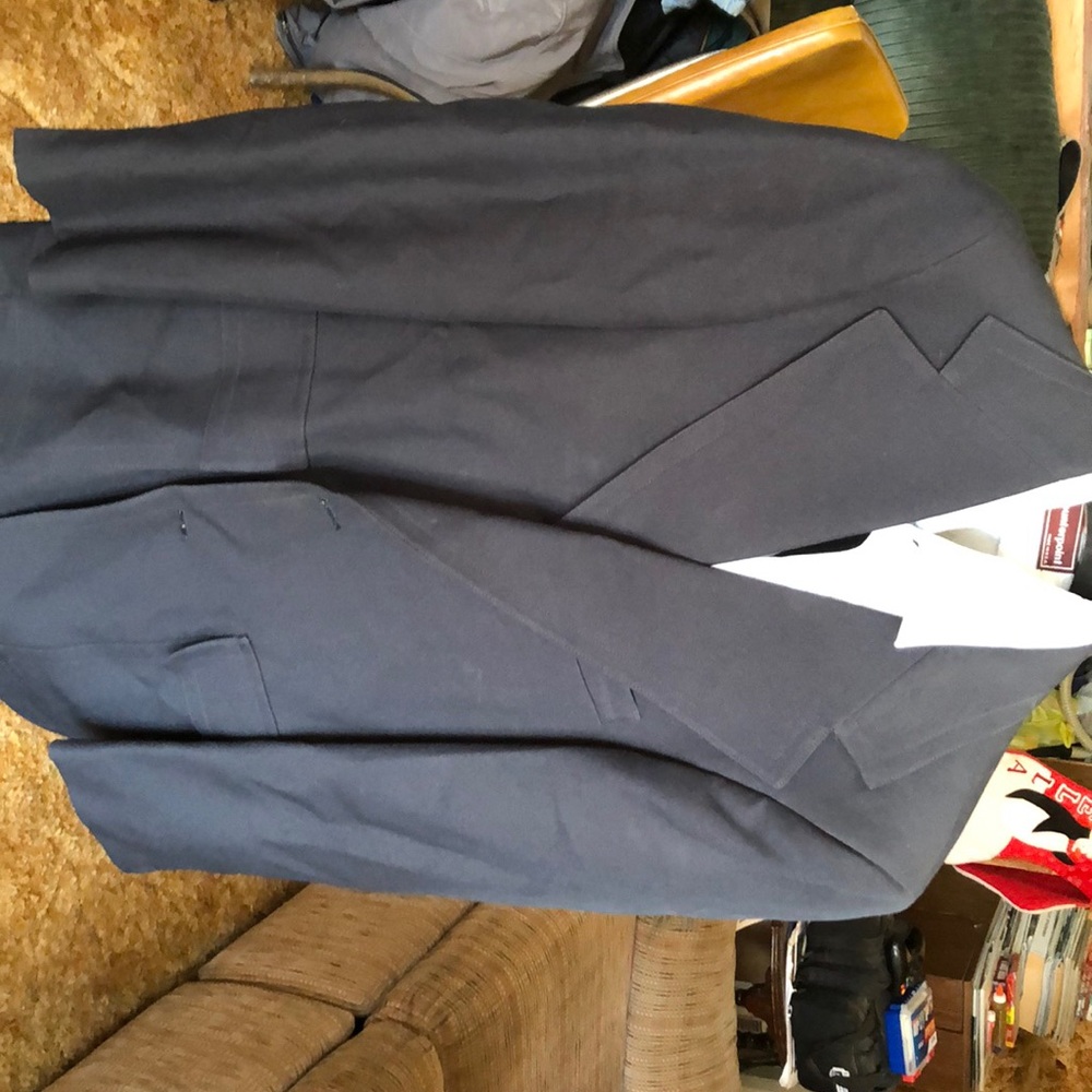 Small men’s navy suit
